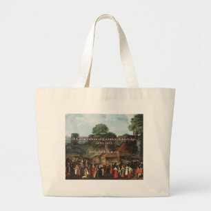 Bolso De Tela Gigante Tote del compendio