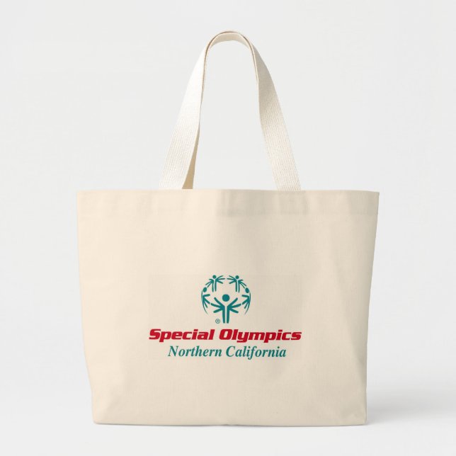 Bolso De Tela Gigante Tote del jumbo de los Juegos Paralímpicos (Frente)