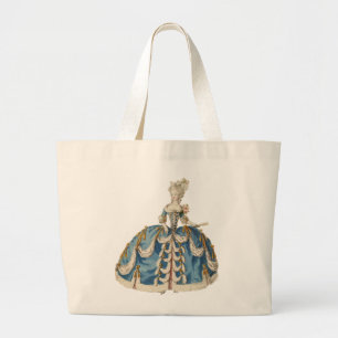 Bolso De Tela Gigante Tote del jumbo de Marie Antonieta