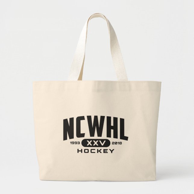 Bolso De Tela Gigante Tote del jumbo de NCWHL (Frente)