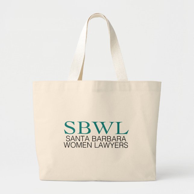 Bolso De Tela Gigante Tote del jumbo de SBWL (Frente)