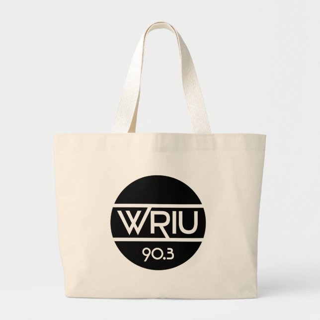 Bolso De Tela Gigante Tote del jumbo de WRIU (Frente)