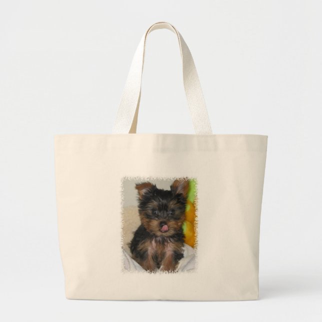 Bolso De Tela Gigante Tote del jumbo de Zach (Frente)
