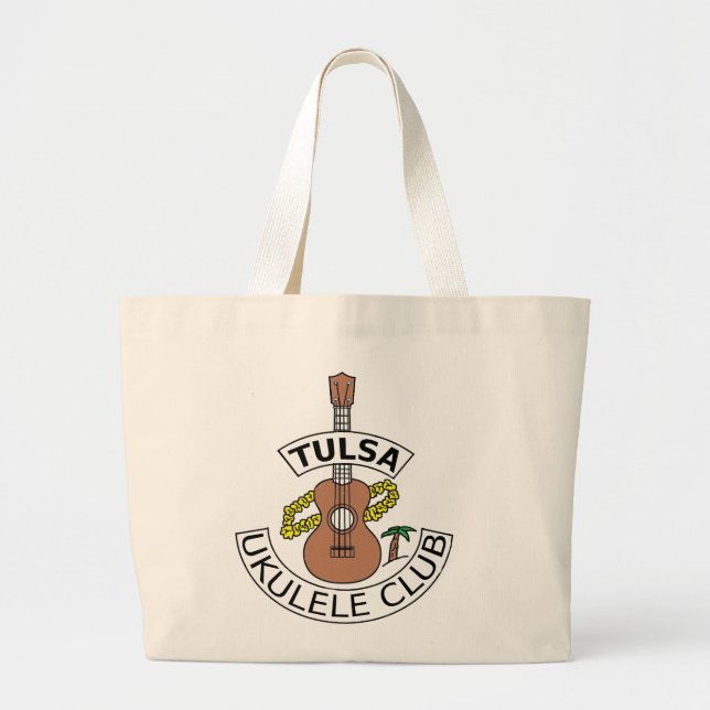 Bolso De Tela Gigante Tote del jumbo del motorista (Frente)