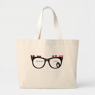 Bolso De Tela Gigante Tote del óptico