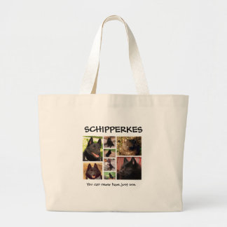 Bolso De Tela Gigante Tote del Schipperke