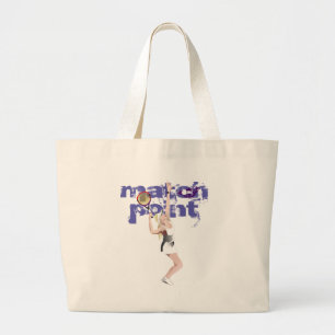 Bolso De Tela Gigante Tote del tenis de Match Point