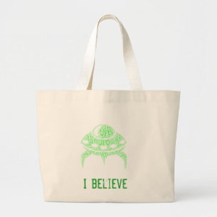Bolso De Tela Gigante Tote del UFO