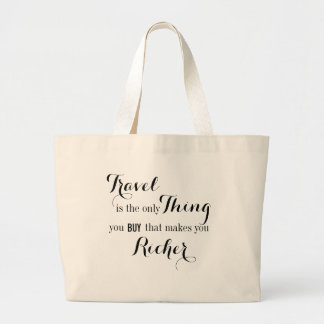 Bolso De Tela Gigante Tote del viaje