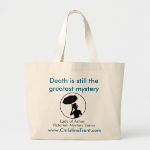 Bolso De Tela Gigante Tote - el misterio más grande de la muerte