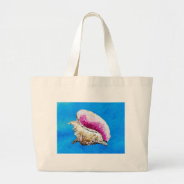 Bolso De Tela Gigante Tote gigantesco de Conch Shell