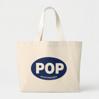 Bolso De Tela Gigante Tote grande del POP Popponesset