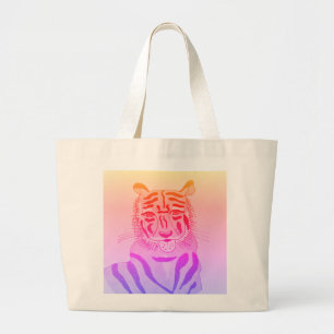 Bolso De Tela Gigante Tote Guay Tiger