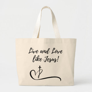 Bolso De Tela Gigante Tote Jesús