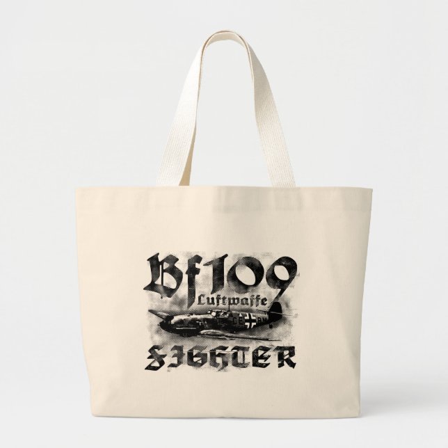 Bolso De Tela Gigante Tote Jumbo Bf 109 (Frente)