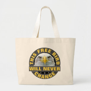 Bolso De Tela Gigante Tote Jumbo Bird Libre