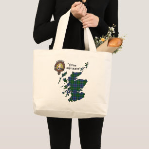Bolso De Tela Gigante Tote Jumbo de la insignia del clan Johnstone