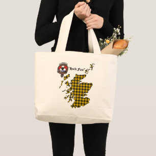 Bolso De Tela Gigante Tote Jumbo de MacLeod Clan Badge