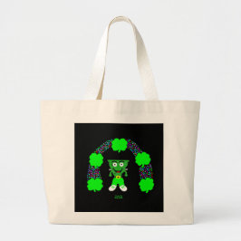 Bolso De Tela Gigante Tote Jumbo de St. Patrick's FrankenCheese