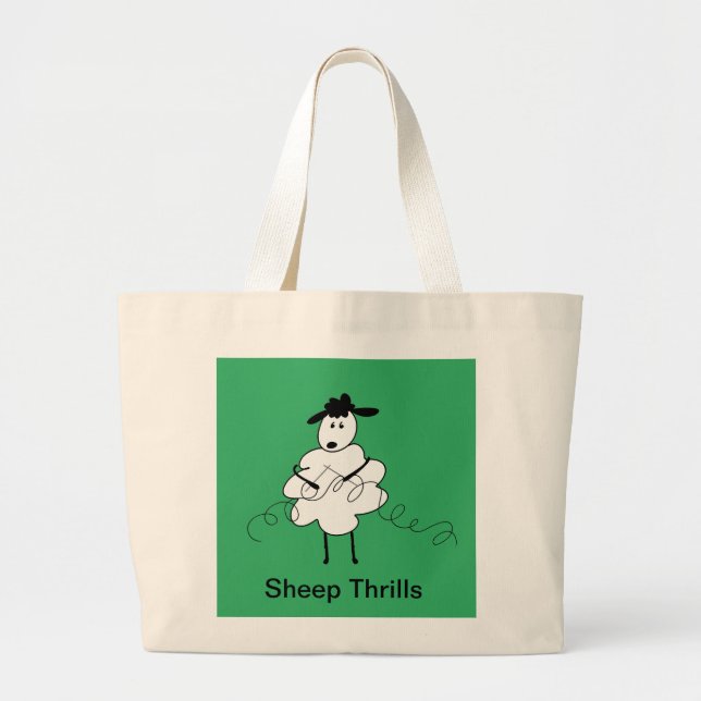 Bolso De Tela Gigante Tote Jumbo DKG (Frente)