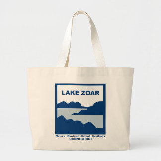 Bolso De Tela Gigante Tote Jumbo Lake Zoar