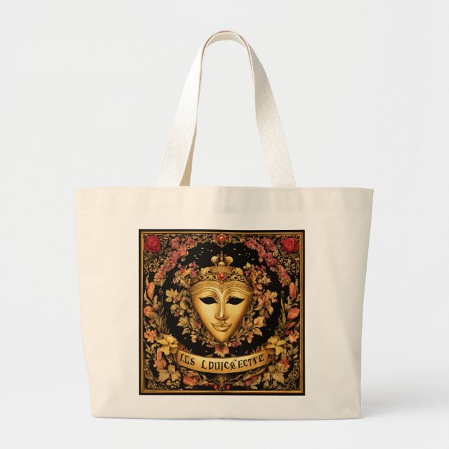 Bolso De Tela Gigante "Tote Jumbo Ultimate: espacioso, elegante y elegan (Frente)