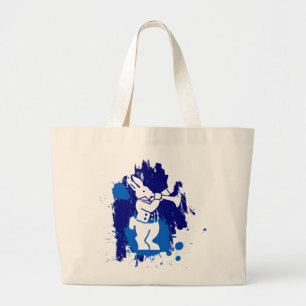 Bolso De Tela Gigante Tote Jumbo Wareham White Rabbit
