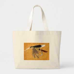 Bolso De Tela Gigante tote "McGinty" Wet Fly Jumbo