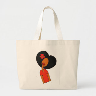 Bolso De Tela Gigante Tote natural