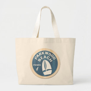 Bolso De Tela Gigante Tote Parkwood Beach