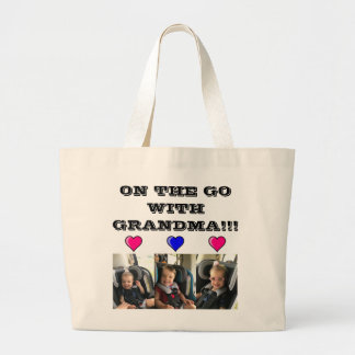 Bolso De Tela Gigante Tote personalizado de la foto