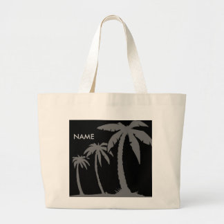 Bolso De Tela Gigante Tote personalizado tropical