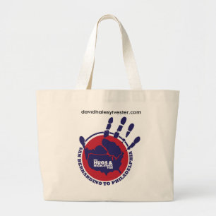 Bolso De Tela Gigante Tote reutilizable de las compras