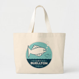Bolso De Tela Gigante Tote - Saludos - Buellton.Art