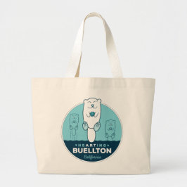Bolso De Tela Gigante Tote - Scuba Cat - Buellton.Art