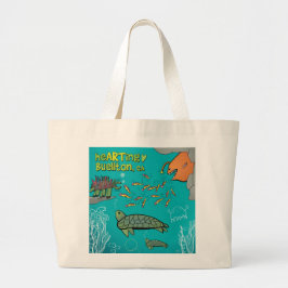 Bolso De Tela Gigante Tote - ¡Sorpresa! - Buellton.Art