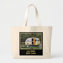 Bolso De Tela Gigante Tote Vintage Camper