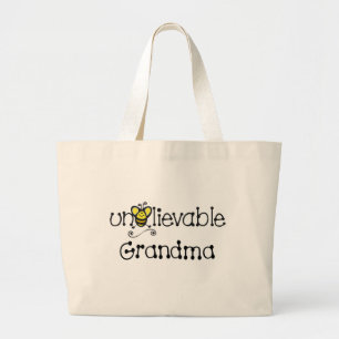 Bolso De Tela Gigante Totebag increíble de la abuela