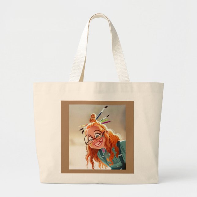 Bolso De Tela Gigante Totebags (Frente)