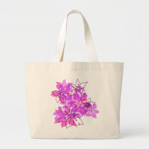 Bolso De Tela Gigante Totes de Olowalu Hibiscus Hawaiian Camo