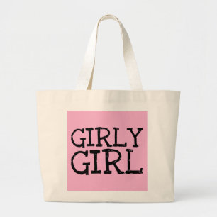 Bolso De Tela Gigante Totes GIRL PINK