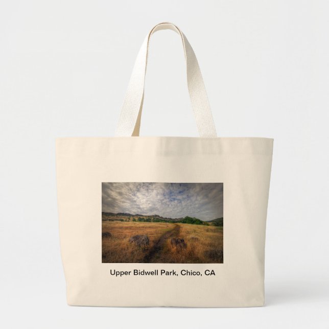 Bolso De Tela Gigante Trailhead, Upper Bidwell Park, Chico, Ca (Frente)