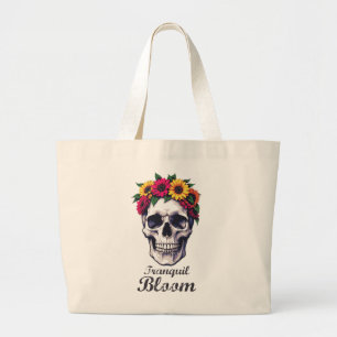 Bolso De Tela Gigante Tranquilo Bloom