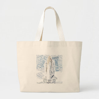 Bolso De Tela Gigante Transbordador espacial en Tagxedo