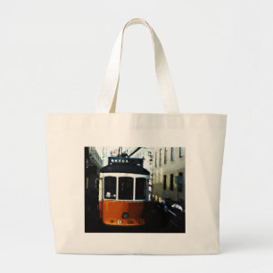 Bolso De Tela Gigante Tranvía de Lisboa