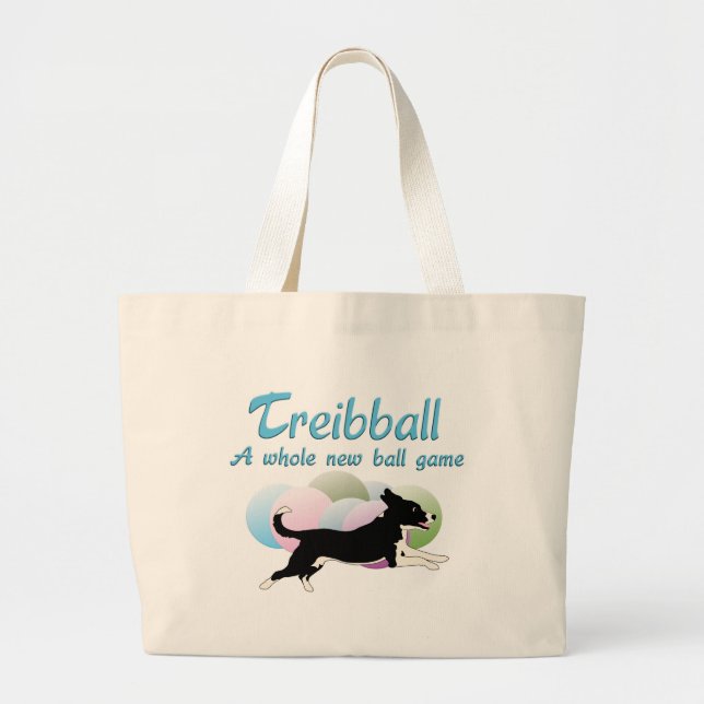 Bolso De Tela Gigante Treibball (Frente)