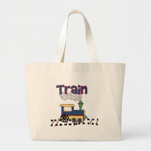 Bolso De Tela Gigante Tren en pista