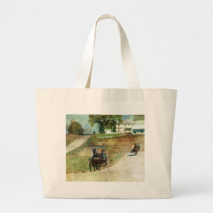 Bolso De Tela Gigante Tres buggies Amish
