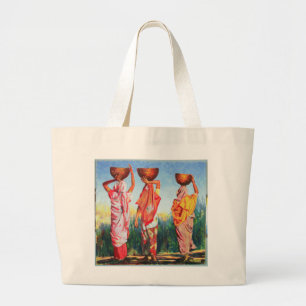 Bolso De Tela Gigante Tres mujeres 1993