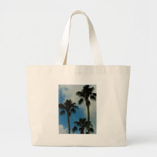 Bolso De Tela Gigante Tres palmas